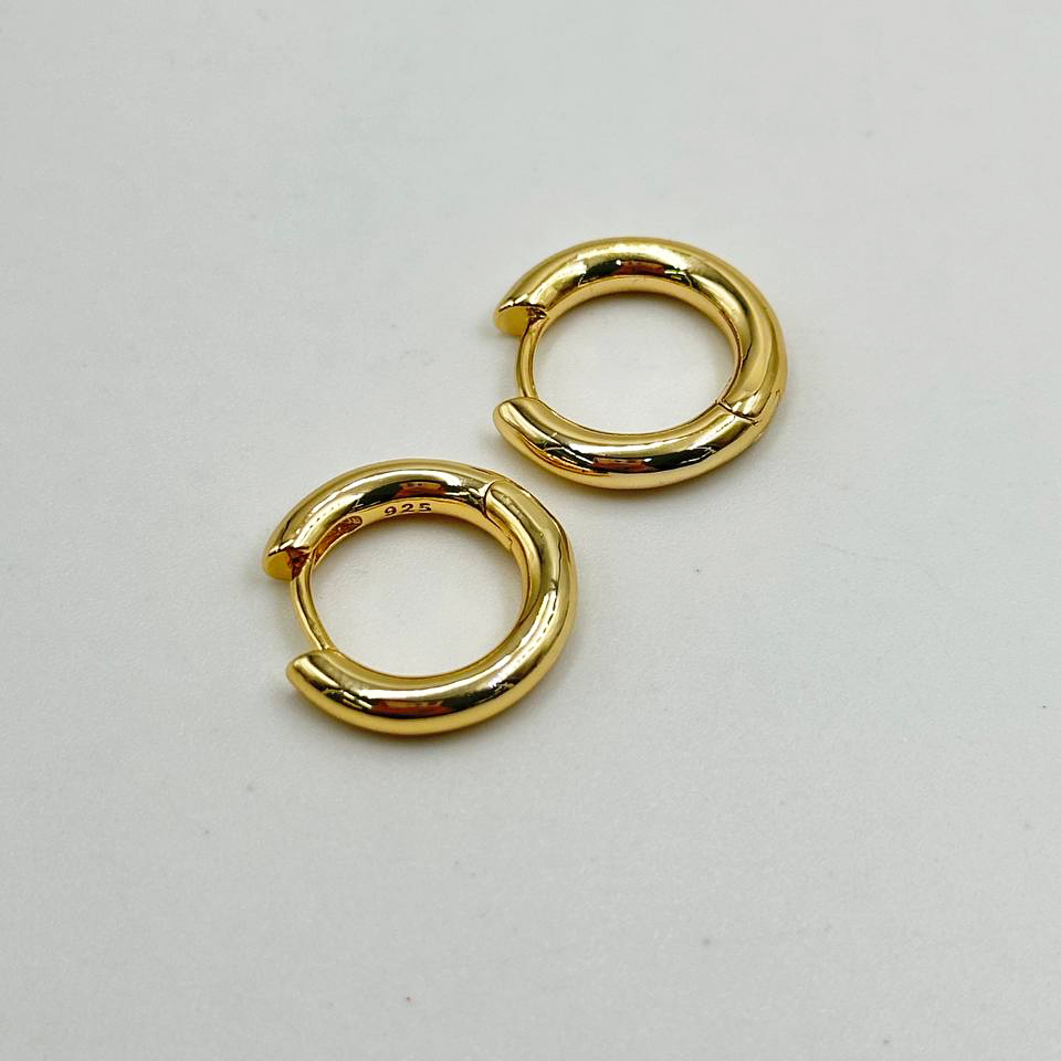 Швензы кольца 17*3мм цвет золото